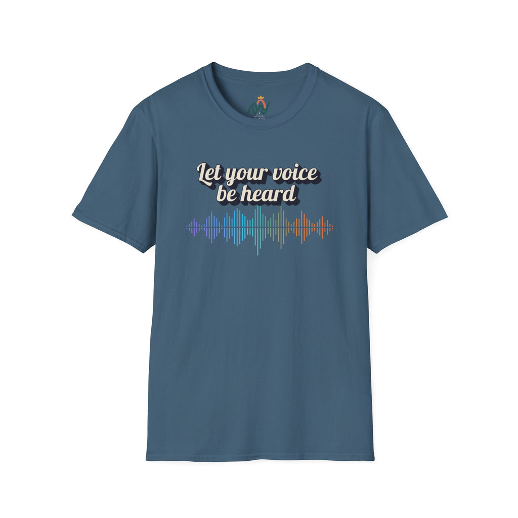 Let Your Voice Be Heard Tee communication acceptance tee