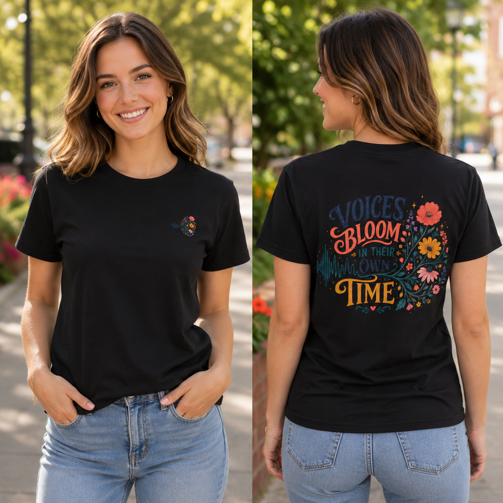 Voices Bloom In Their Own Time T-Shirt