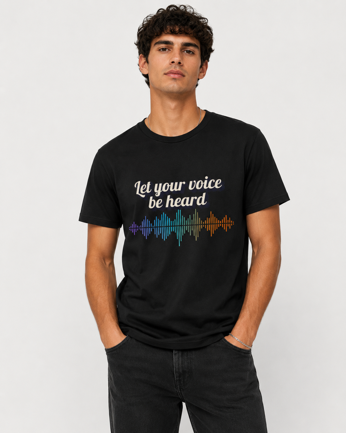Let Your Voice Be Heard Soundwave Tee