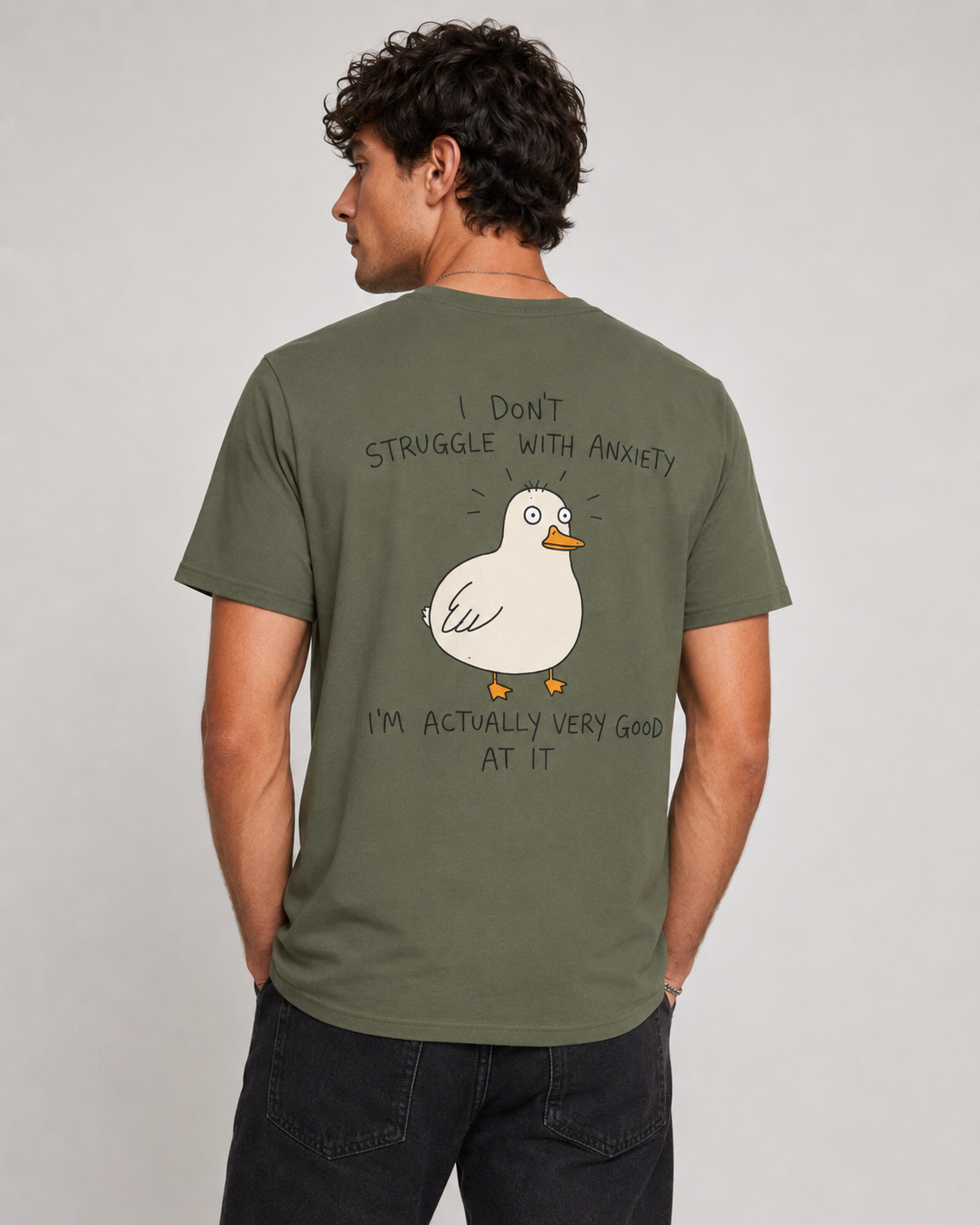 Actually Very Good at Anxiety Duck Tee