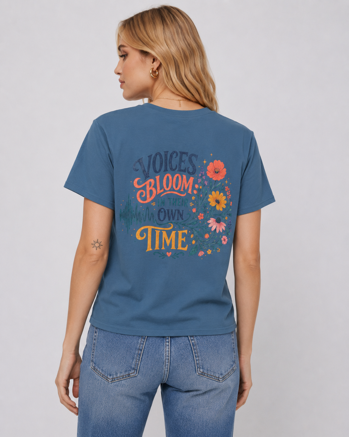 Voices Bloom in Their Own Time Tee
