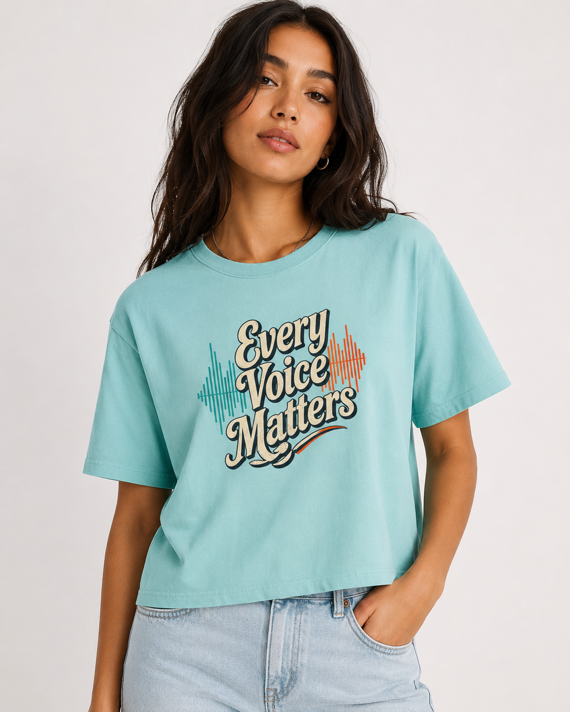 Every Voice Matters Boxy Tee