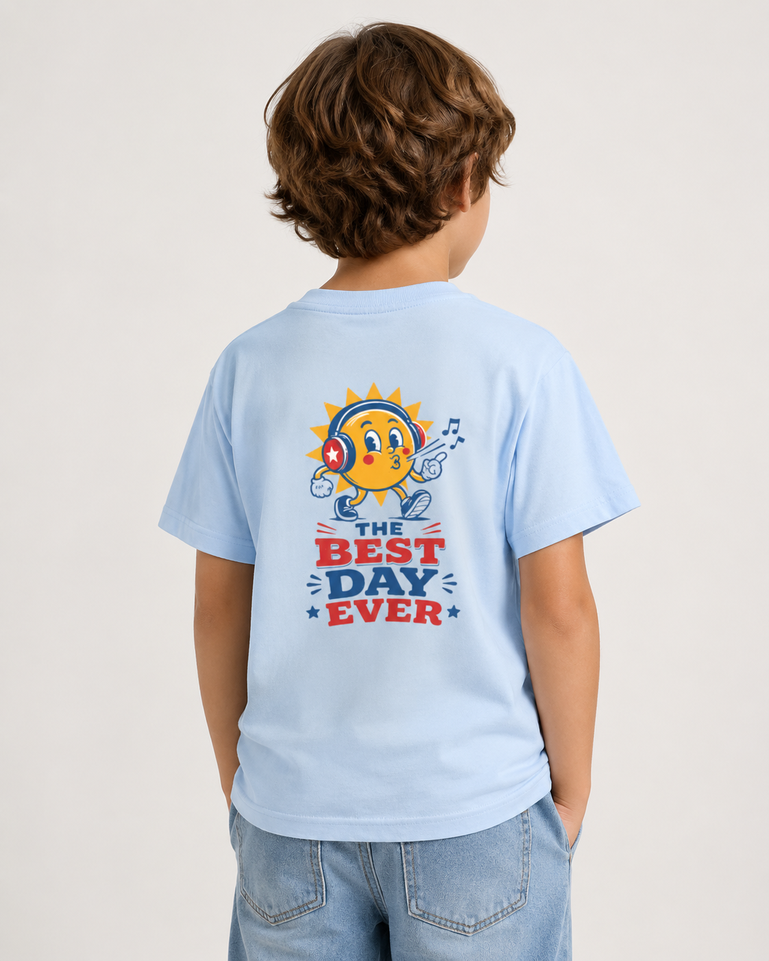 The Best Day Ever Kids Graphic Tee Autism acceptance tee