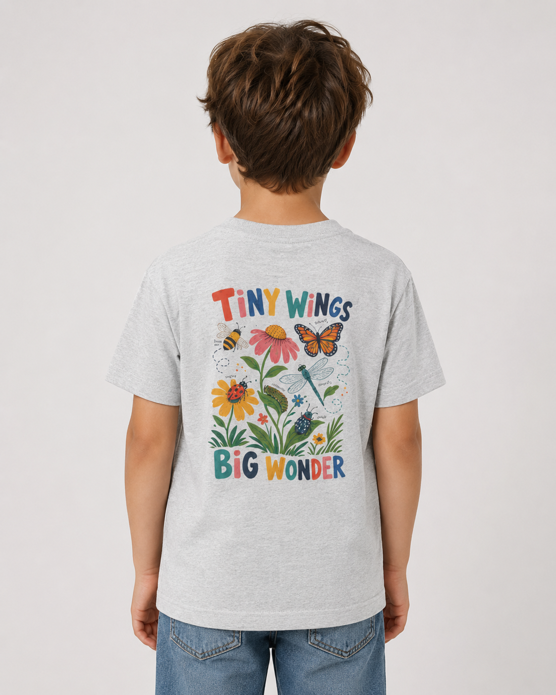 Tiny Wings Big Wonder Kids Tee