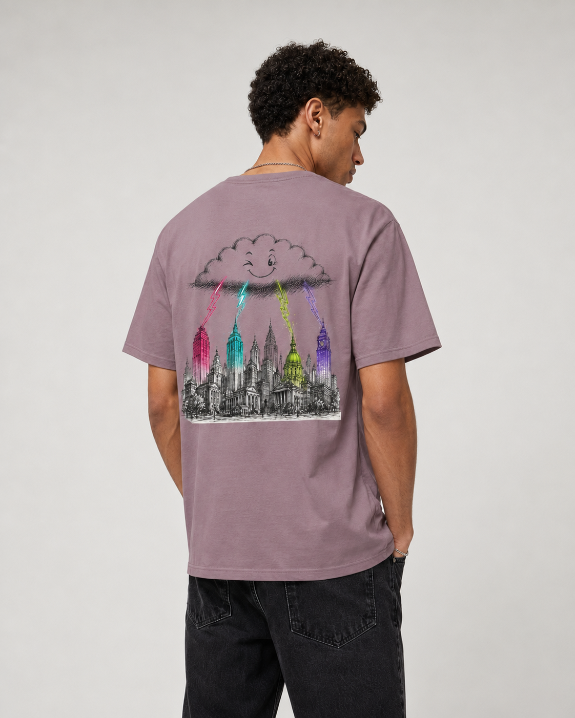 Bright Side City Tee depression awareness shirt