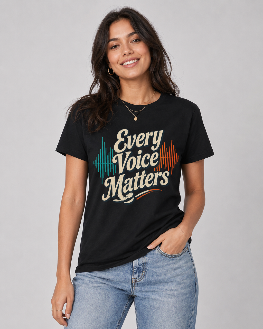 Every Voice Matters Tee communication acceptance