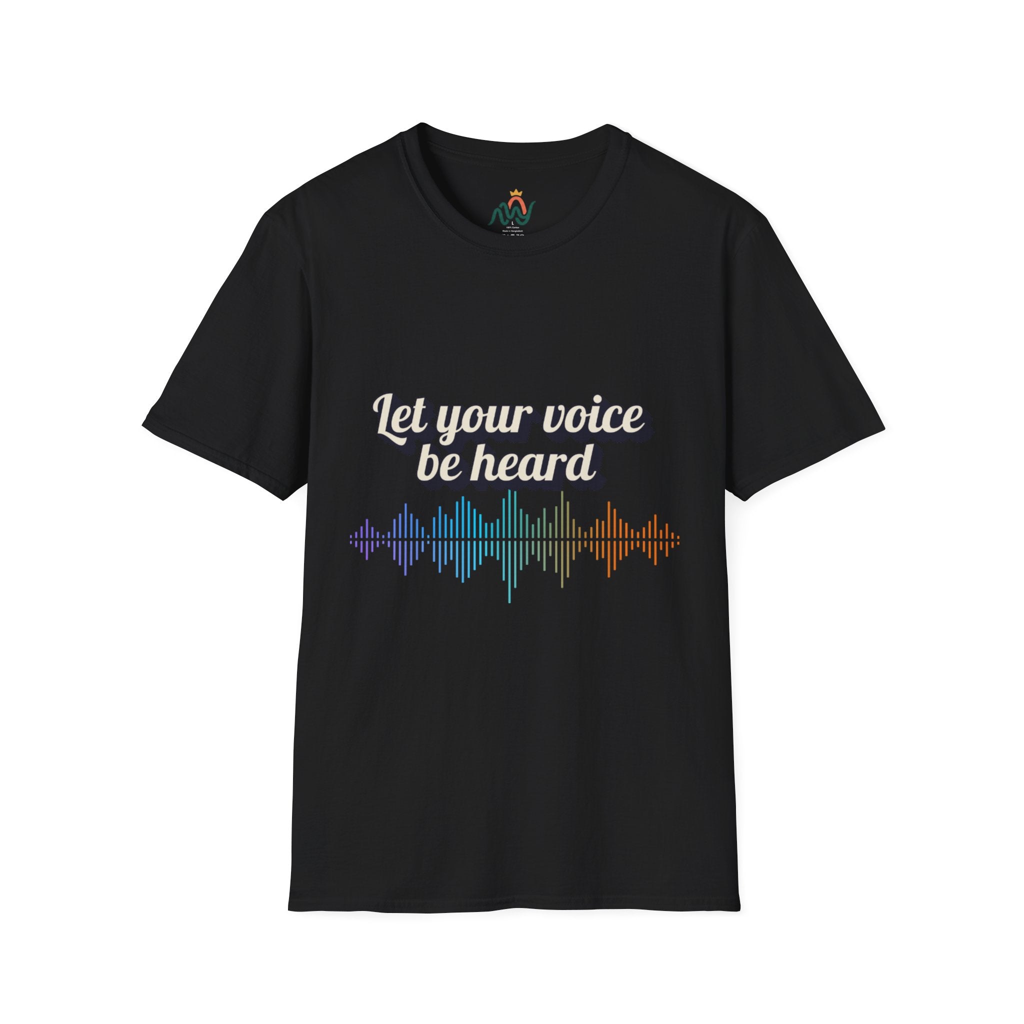 Let Your Voice Be Heard Soundwave Tee
