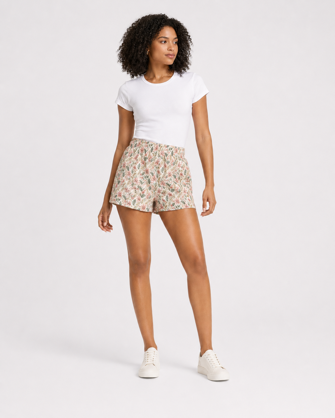 Soft Floral Short sensory and disability friendly short