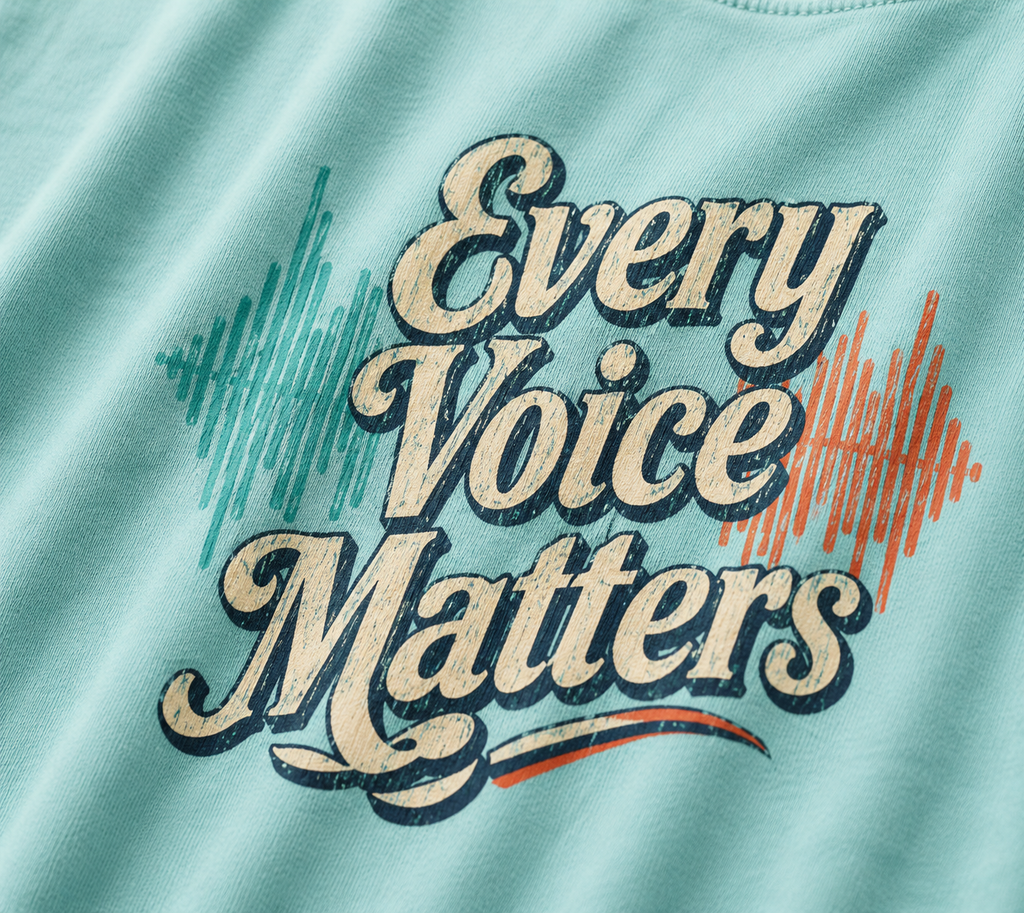 Every Voice Matters Boxy Tee