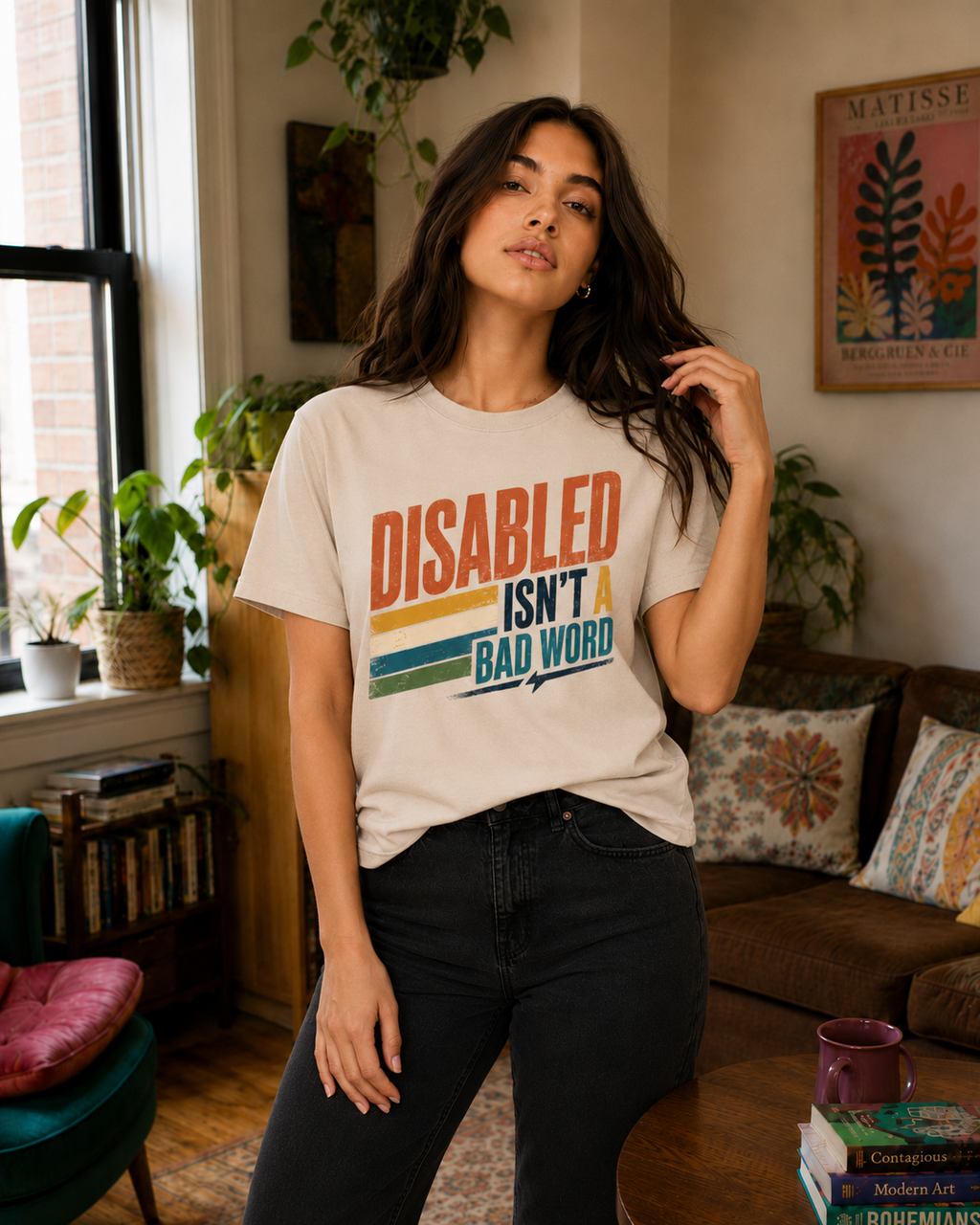 Disabled isn't a bad word Tee