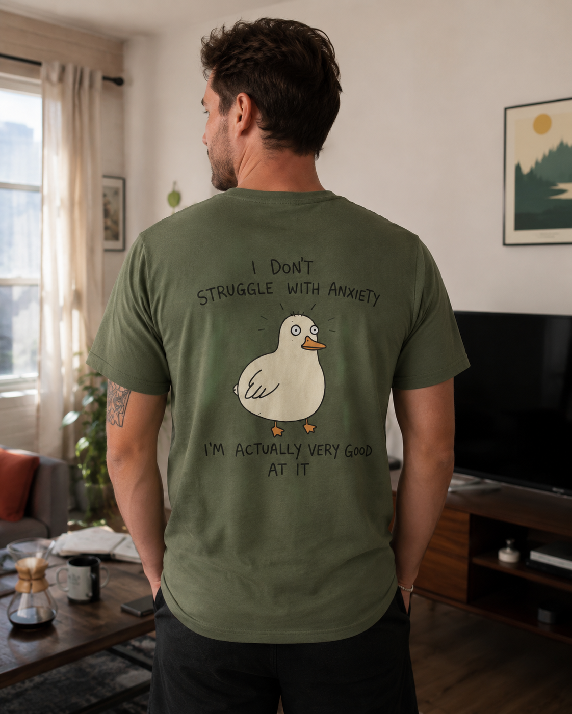 Actually Very Good at Anxiety Duck Tee