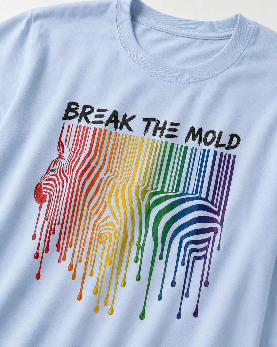 The Rare Stripe "Break the Mold" Tee advocacy tee
