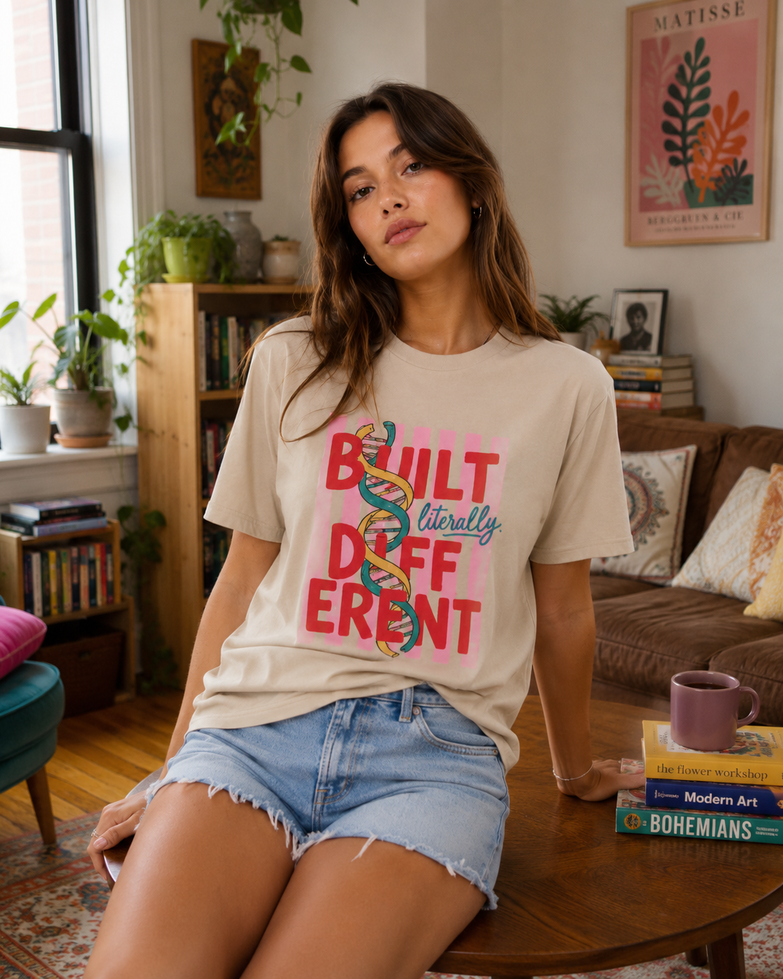 Built Literally Different Tee