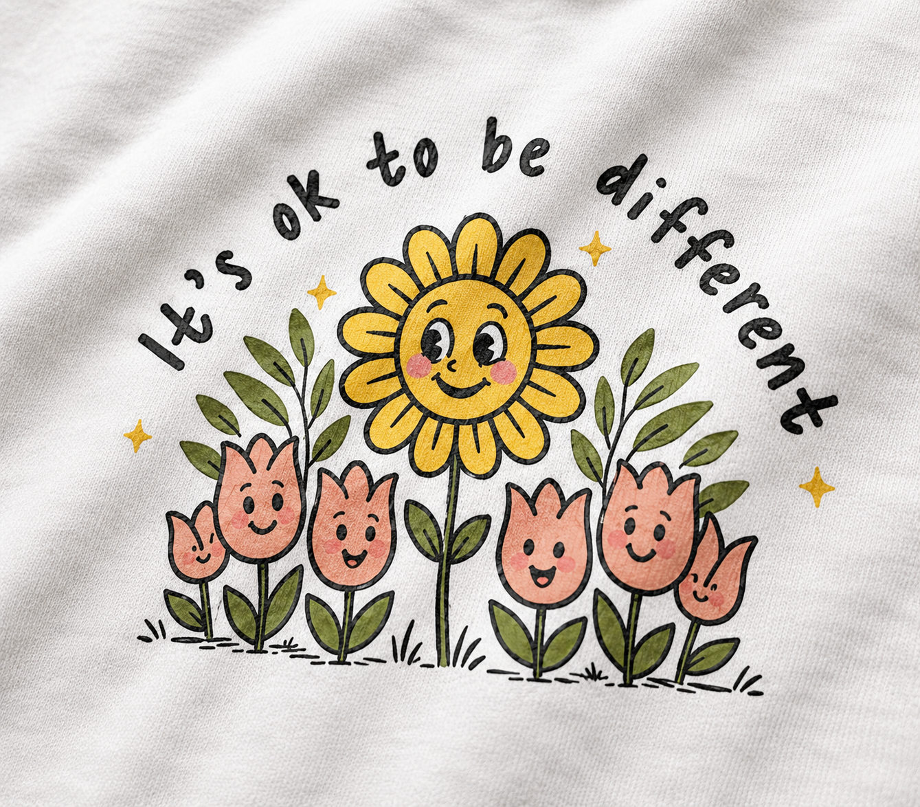 It's OK to Be Different Tee