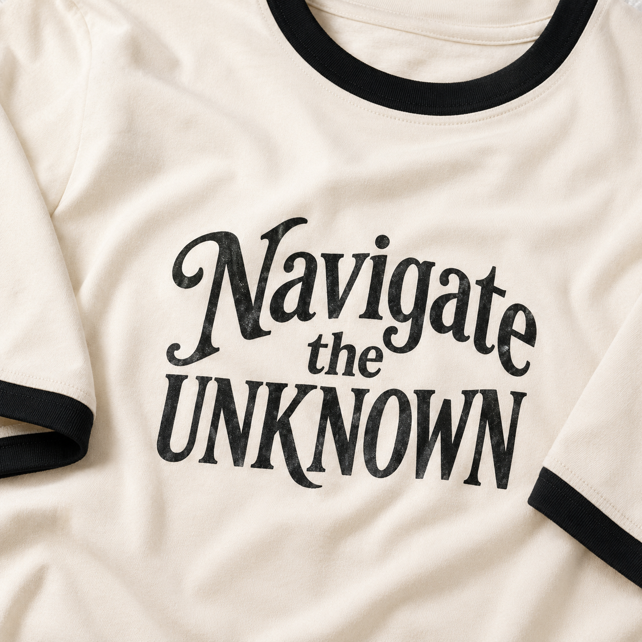 Navigate the Unknown Tee Neurodivergent acceptance tee