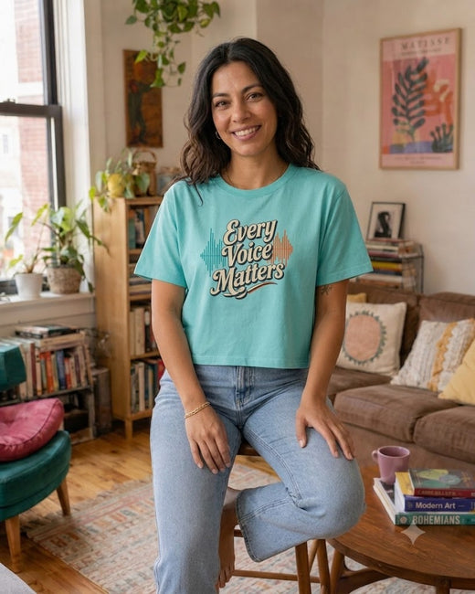 Every Voice Matters Boxy Tee