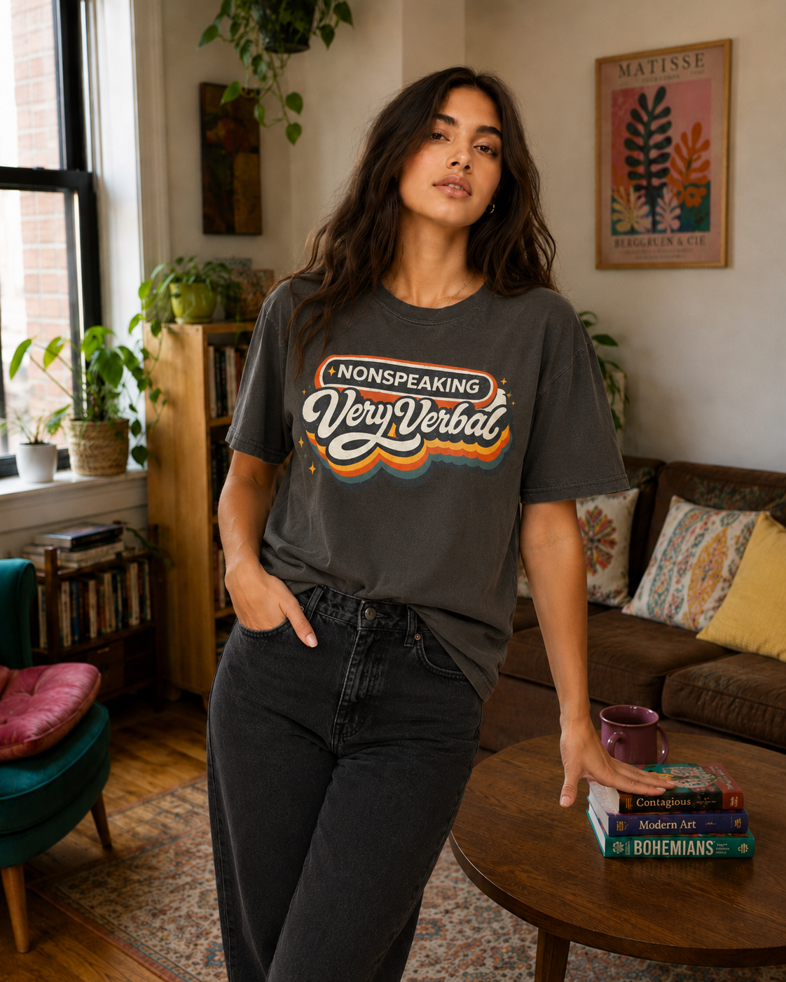 Nonspeaking very verbal Tee